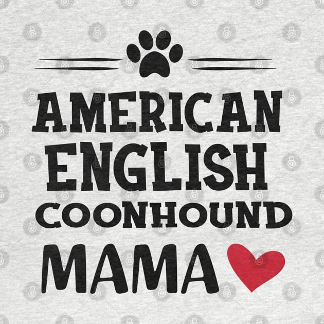 American English Coonhound Mama by KC Happy Shop